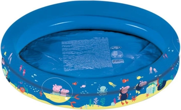 Piscine gonflable pour enfants PEPPA PIG avec fond souple