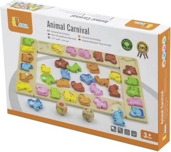 Jeu de société en bois Carnaval des animaux
