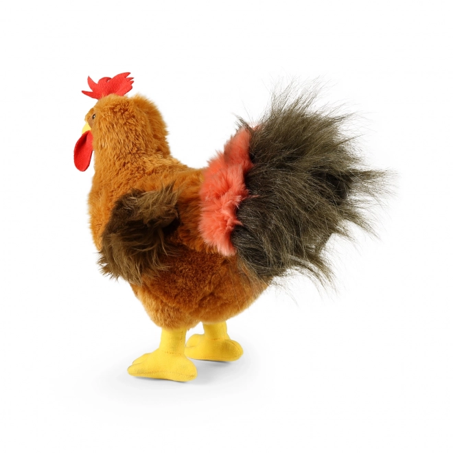 Coq en peluche Rappa debout 33 cm ÉCOLOGIQUE