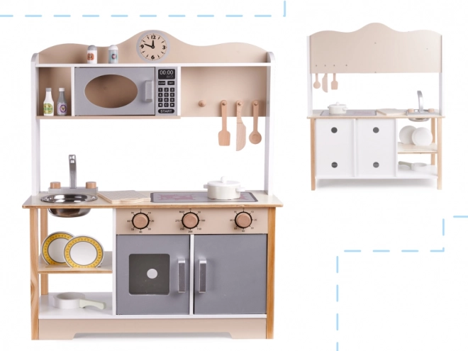 Cuisine en bois Lulilo avec accessoires