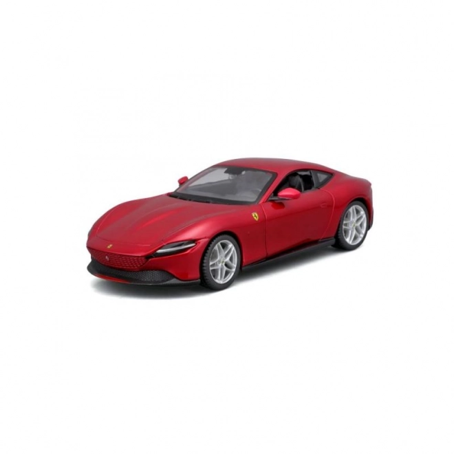 Petite voiture métallique Ferrari Roma en rouge