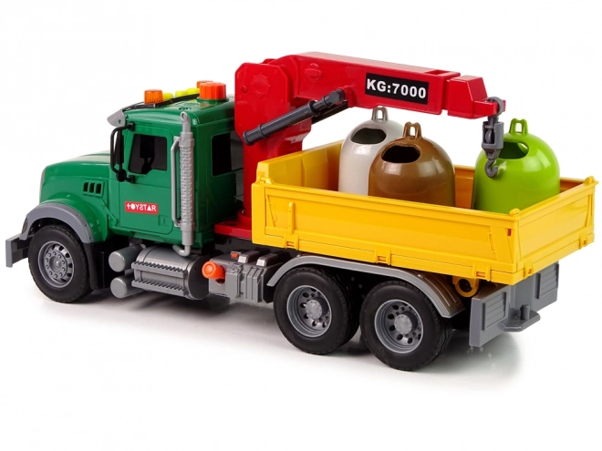 Camion Grue de Transport Automatique Poubelle Son