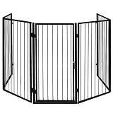 Barrière multifonctionnelle pour enfants pour cheminée
