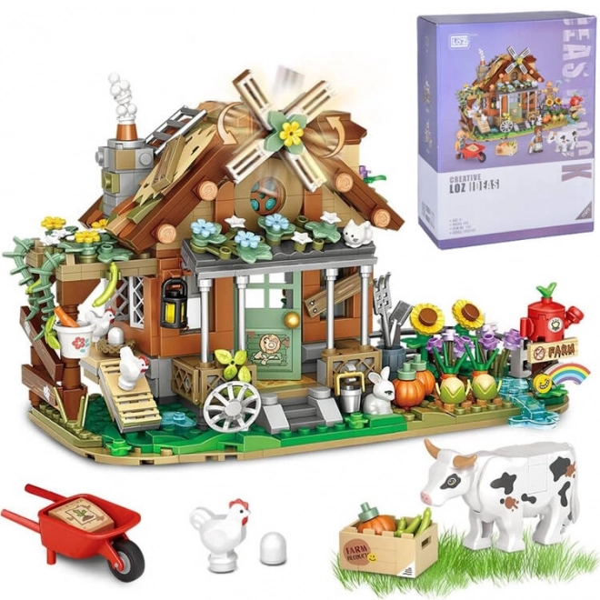 Jeu de construction créatif Ferme Jardin Ferme 899 él ZA5344