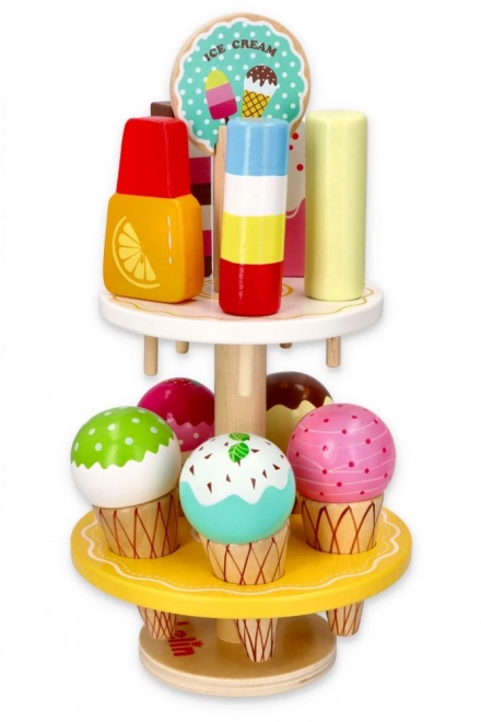 Stand de crème glacée