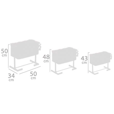 DeCuevas 51241 Berceau pour poupée avec fonction de couchage partagé Ocean Fantasy 2021