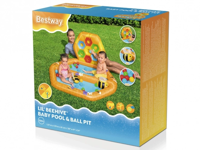 Piscine de jeu pour bébés avec balles PZČELKY