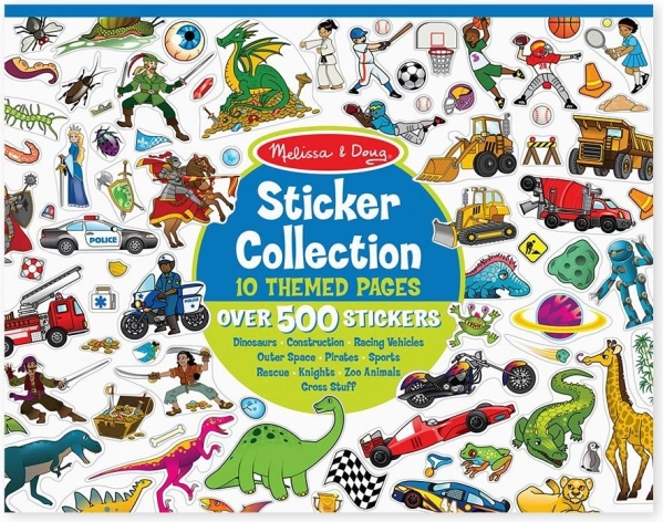 Plus de 500 autocollants pour un amusement sans fin