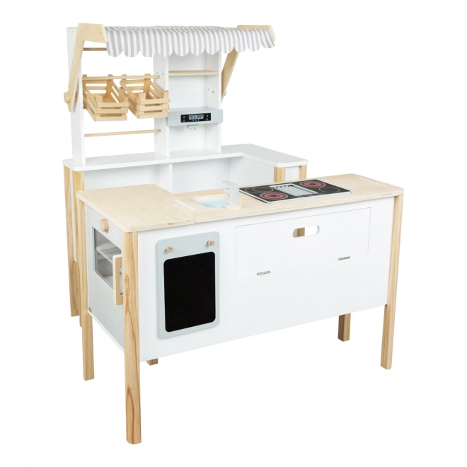 Petit Stand Multifonctionnel en Bois Fresh