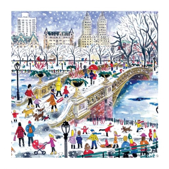 Puzzle carré Bow Bridge à Central Park 500 pièces