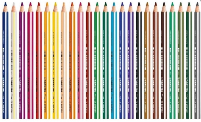 STABILO Trio crayons forts 24 pcs