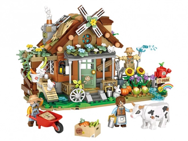 Jeu de construction créatif Ferme Jardin Ferme 899 él ZA5344