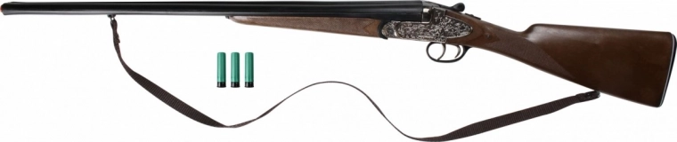 Design réaliste du fusil juxtaposé