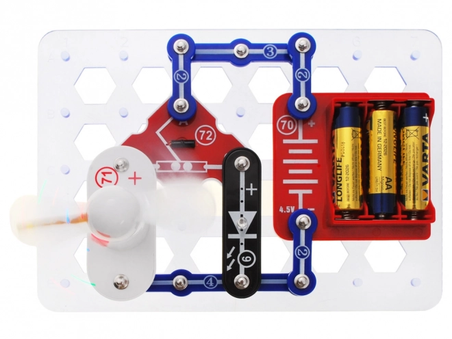 Kit éducatif lumineux pour petites électroniques