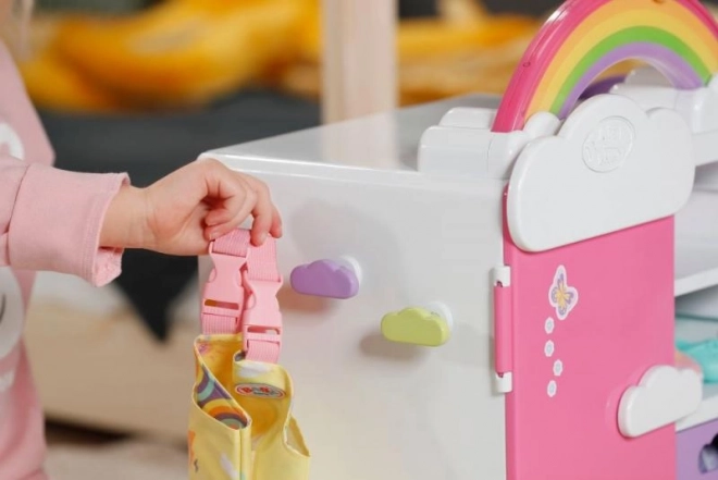 Armoire arc-en-ciel pour poupées BABY born