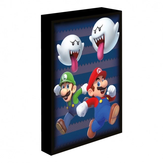 Tableau LED lumineux Super Mario 30x40 cm
