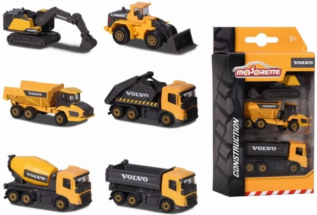 Set Volvo - 3 véhicules de chantier et de travaux