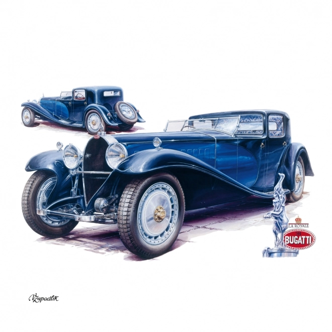 Calendrier de notes Classic Cars – Václav Zapadlík, 2025, 30 x 30 cm