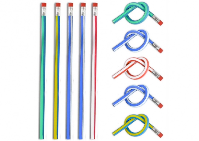 Crayon flexible avec gomme