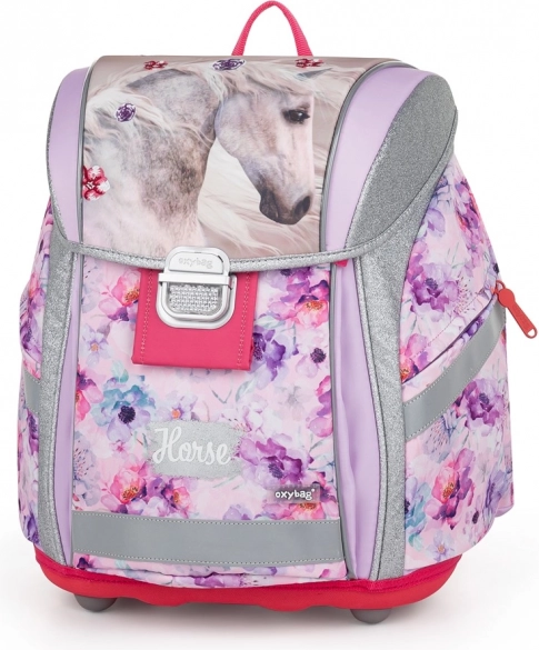 Sac à dos scolaire Premium Light cheval romantique