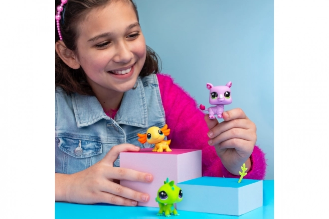 Figurines Littlest Pet Shop 3 pièces