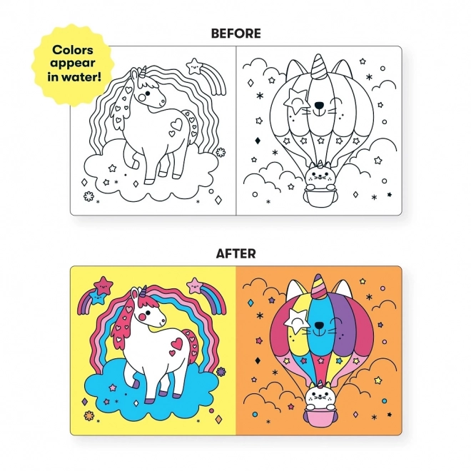 Livre de bain Licorne