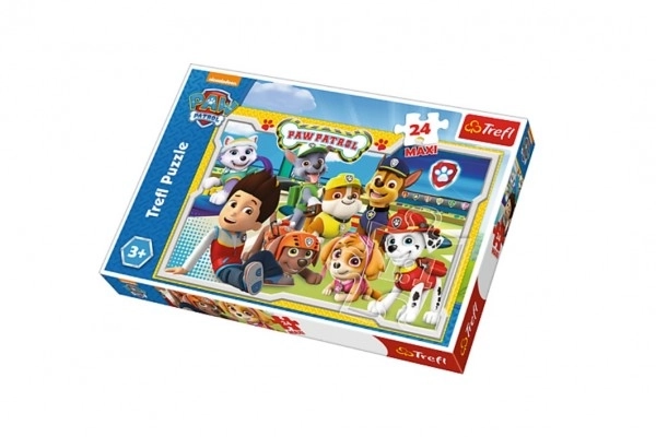 Puzzle Pat' Patrouille MAXI 24 pièces 60x40cm en boîte 39x26x4cm