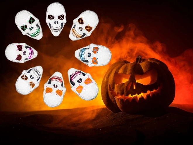 Masque lumineux Halloween