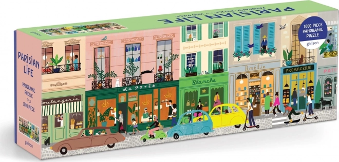 Puzzle panoramique La vie parisienne 1000 pièces