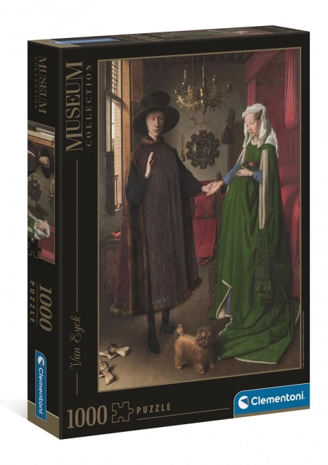 CLEMENTONI Puzzle Collection Musée : Mariage des époux Arnolfini (1434) 1000 pièces