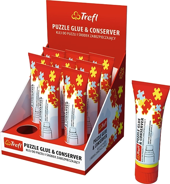 Colle pour puzzle en tube
