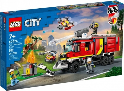 Lego City véhicule de pompiers tout-terrain