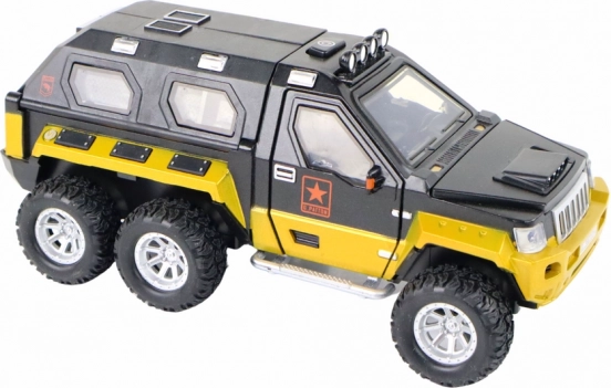 Construction tout-terrain robuste et roues en caoutchouc