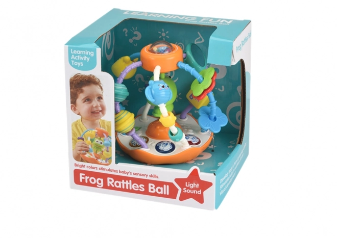 Balle interactive grenouille Musique lumineuse