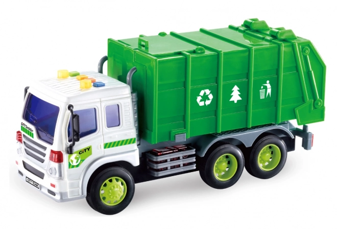 Camion poubelle avec effets 28 cm - emballage tchèque