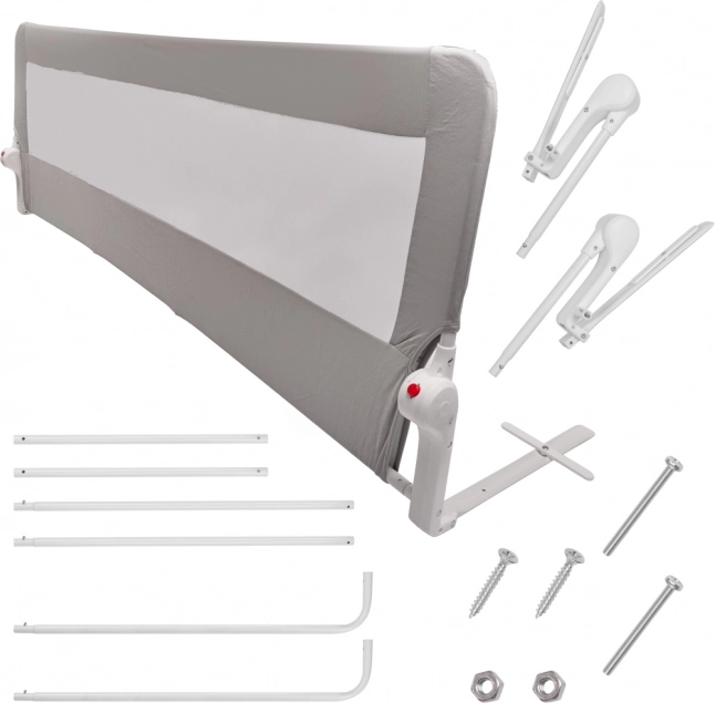 Barrière de protection pour lit pliante 200 cm grise