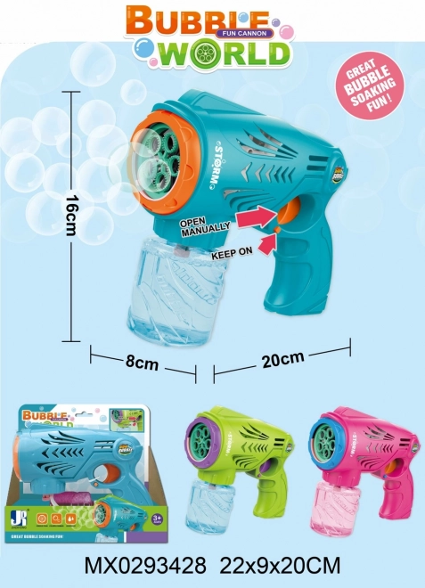 Pistolet à bulles