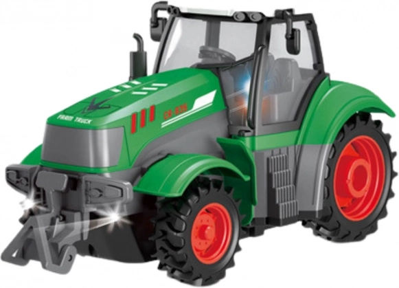 Tracteur vert télécommandé 1:24