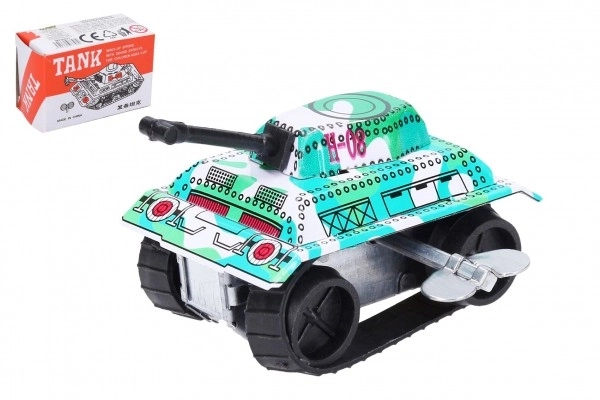 Tank en métal à remonter avec clé