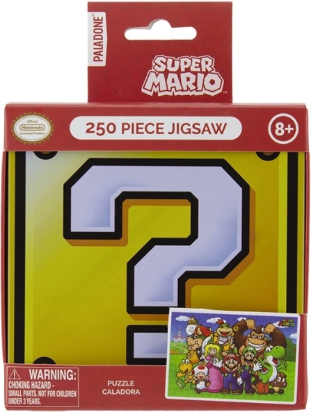 Puzzle Super Mario 250 pièces dans une boîte métallique