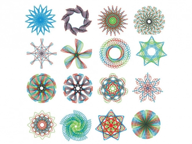 Jeu créatif ensemble de spirographe