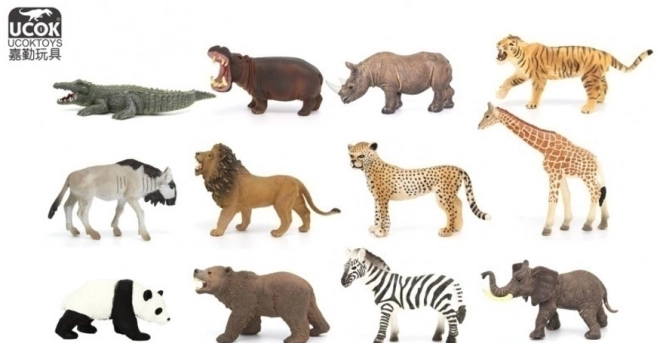 Figurine animal faune sauvage 12 cm