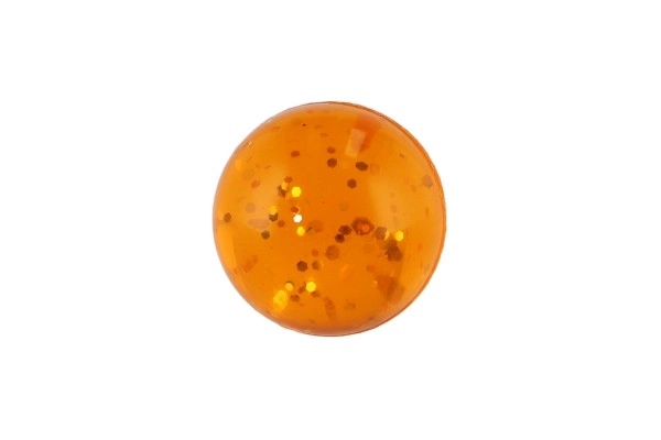 Balle rebondissante colorée avec paillettes