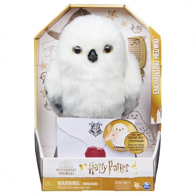Harry Potter chouette interactive Hedwige