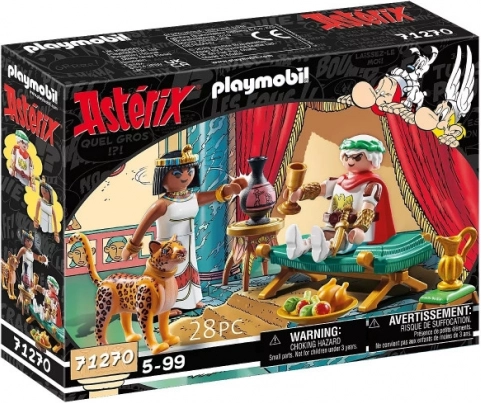 Astérix : César et la reine Cléopâtre – set de jeu PLAYMOBIL