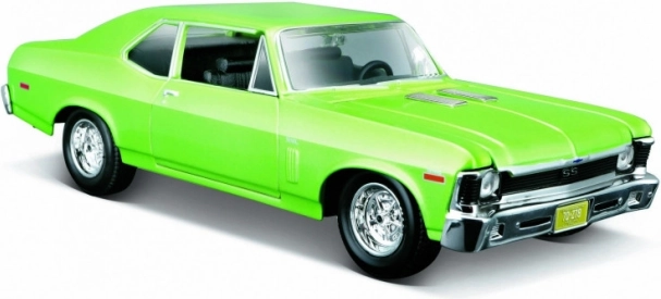 Modèle en métal CHEVROLET NOVA SS 1970 vert 1:24