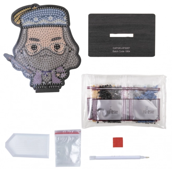 Personnage Crystal Art Dumbledore