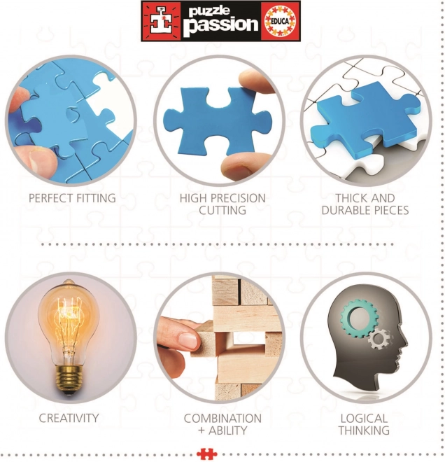 EDUCA Puzzle Plaisir sous-marin 500 pièces