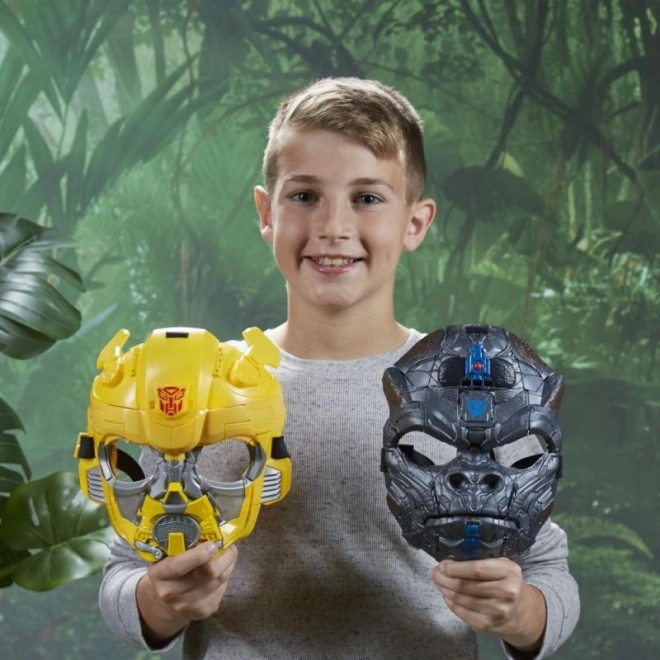 Masque et figurine Transformers 2 en 1