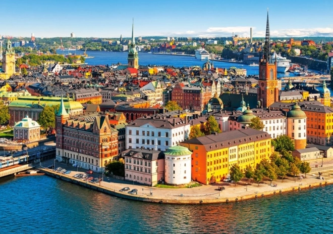 Puzzle Stockholm, Suède 500 pièces